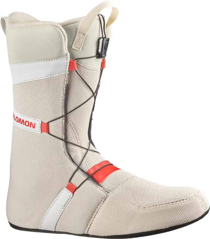 SALOMON LAUNCH LACE SJ BOA Boot bleached sand/almond milk/aurora red